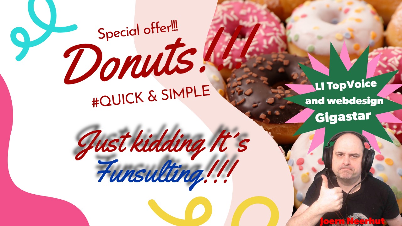 Funsulting Special Offer - Just Kidding It's Funsulting